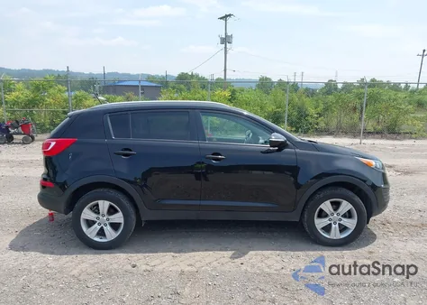 2011 Kia Sportage Lx из США, поврежденный, VIN KNDPB3A27B7165032
